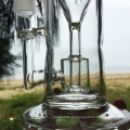 O tempo Hourglass Maravilhoso projeto de vidro cachimbos de água fumaça (ES-GB-266)